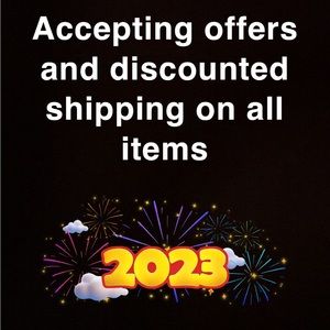 Accepting offers on all items in my closet. discounted shipping on all items